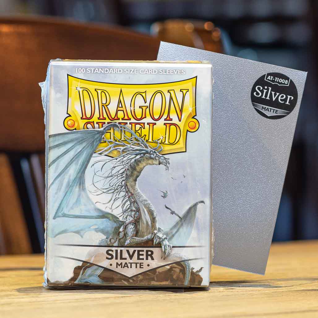 Dragon Shield 100ct Matte - Silver