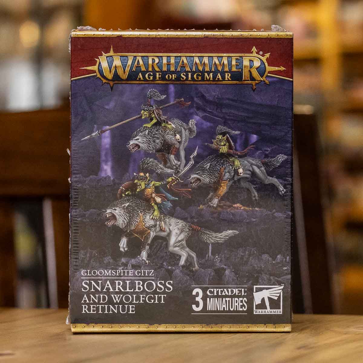 Warhammer AoS - Snarlboss and Wolfgit Retinue