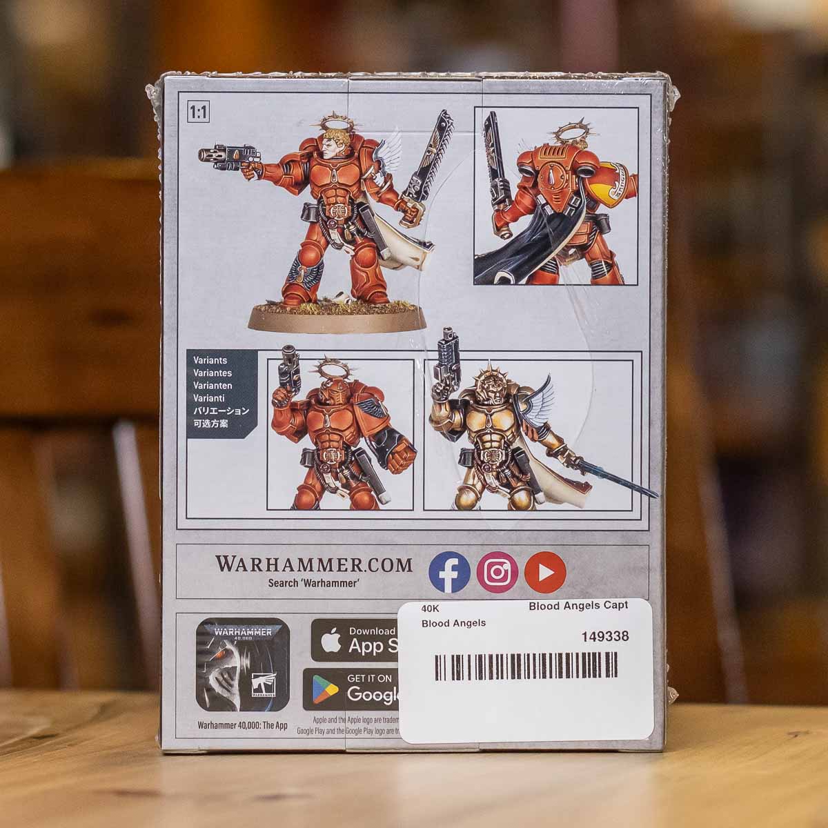 Warhammer 40K - Blood Angels Captain