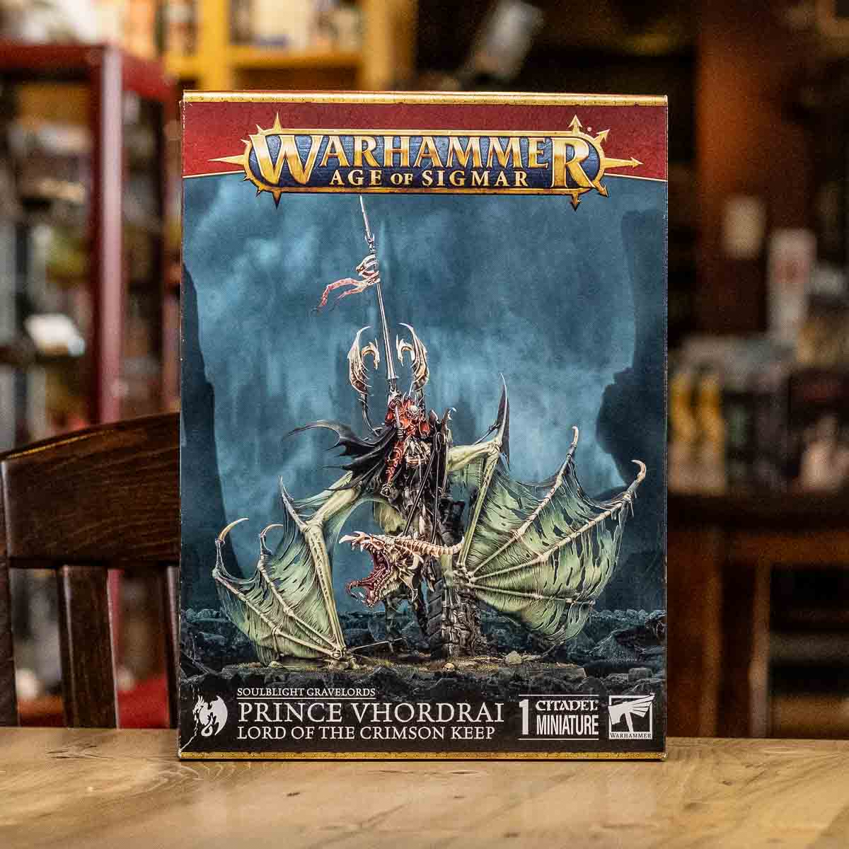 Warhammer AoS - Prince Vhordrai, Lord of the Crimson Keep