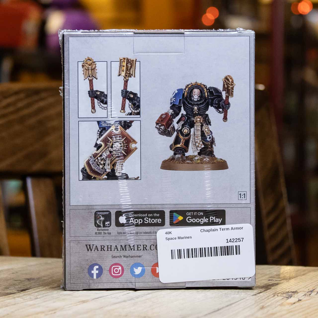 Warhammer 40K - Chaplain in Terminator Armour