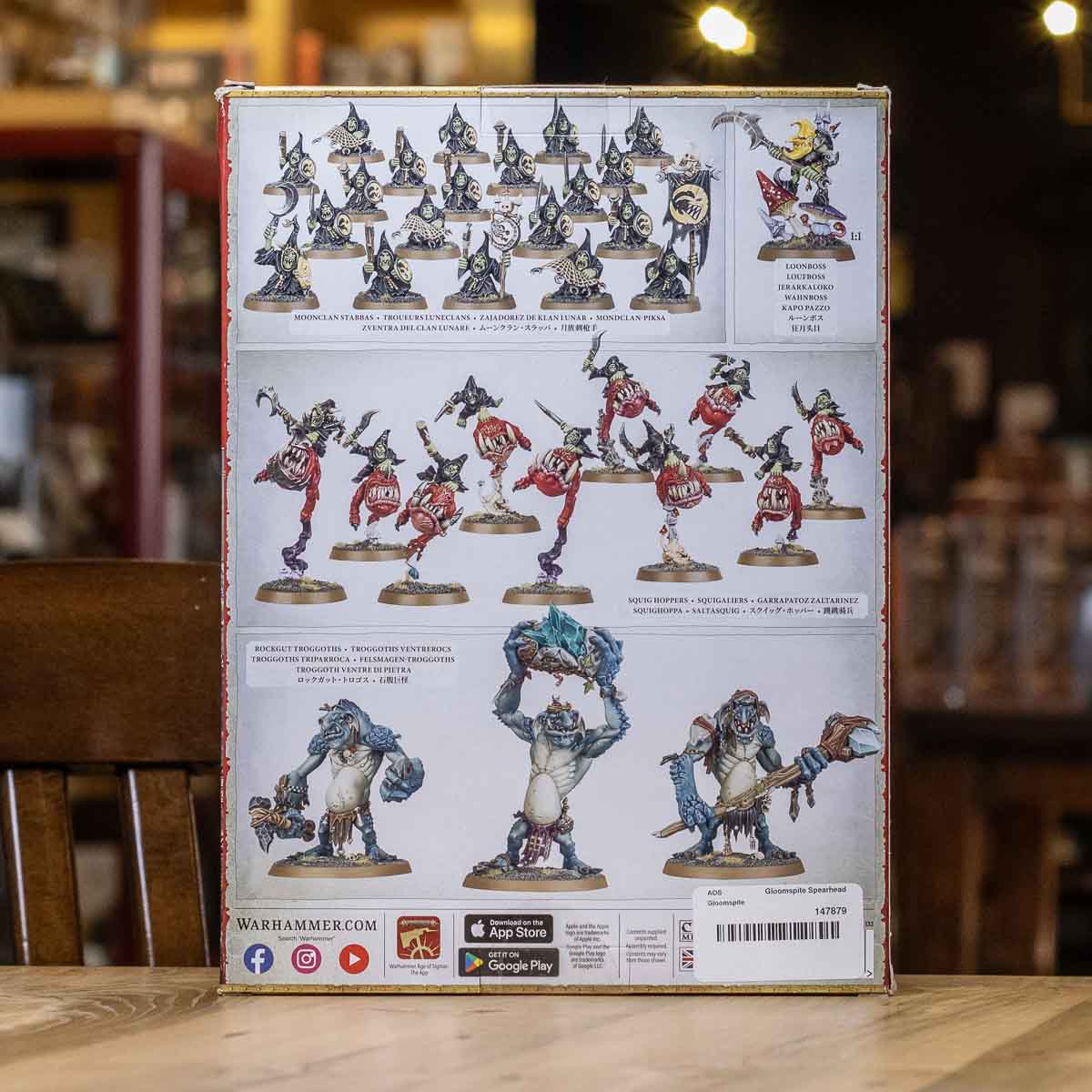 Warhammer AoS - Spearhead: Gloomspite Gitz - Bad Moon Madmob – Mox