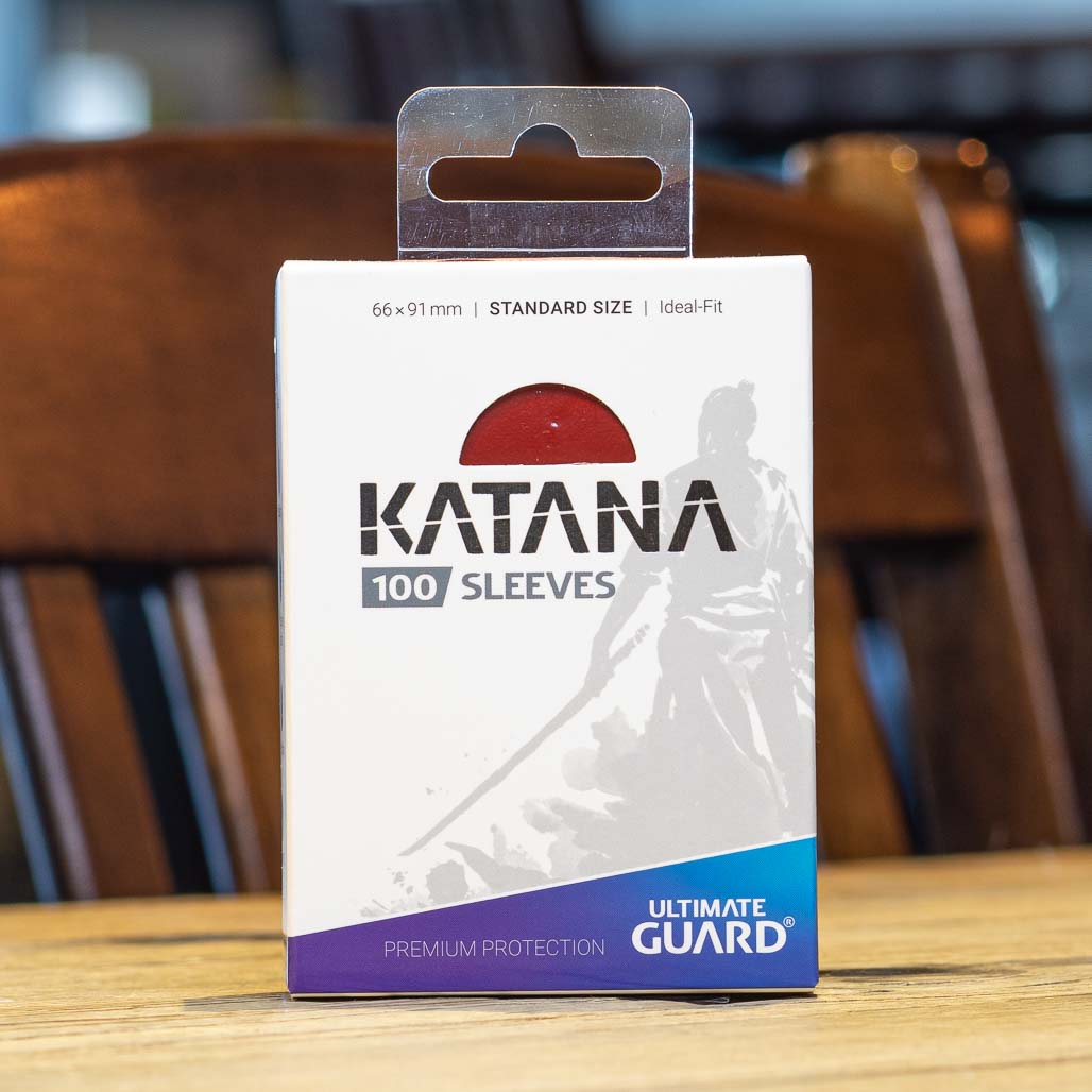 Ultimate Guard: 100ct Katana Sleeves - Red