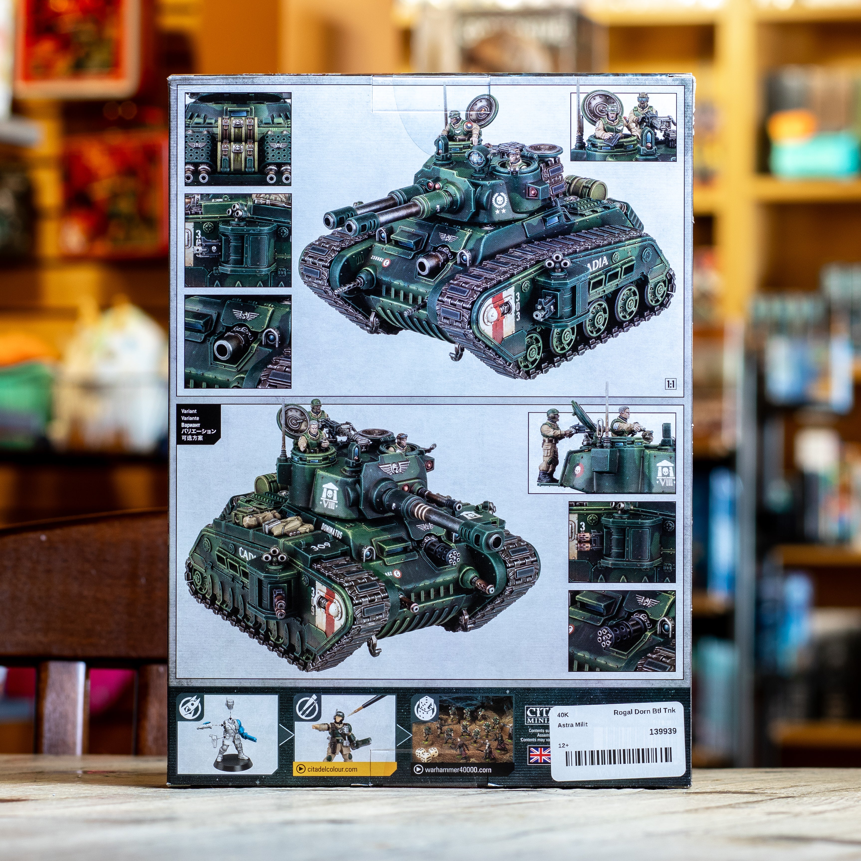 Warhammer 40K - Rogal Dorn Battle Tank – Mox Boarding House
