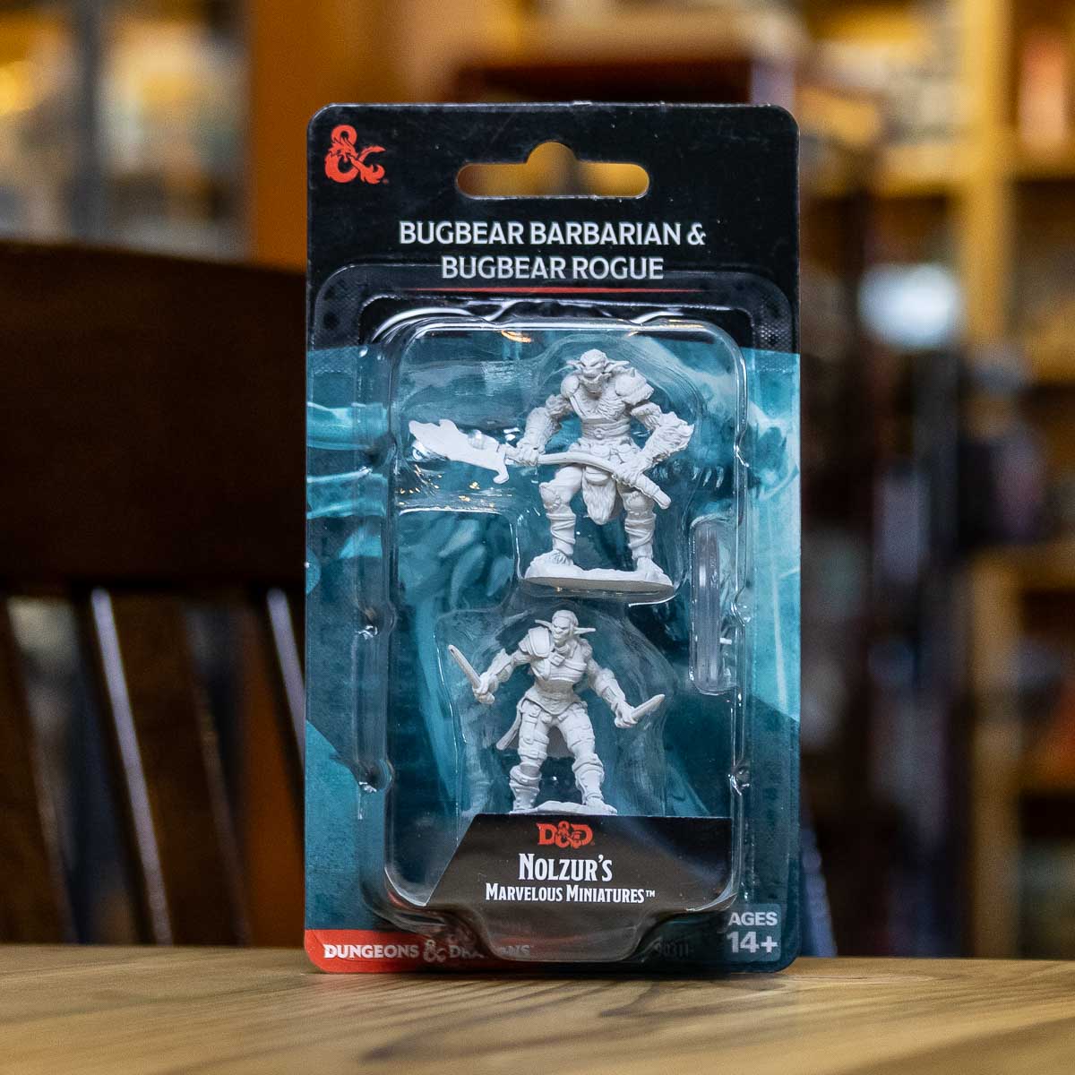 D&D Nolzur's Marvelous Miniatures - Bugbear Barbarian & Bugbear Rogue