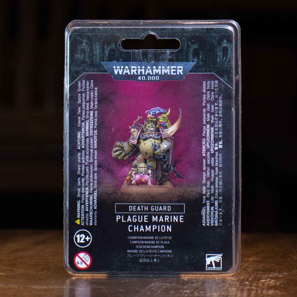 Warhammer 40K - Plague Marine Champion