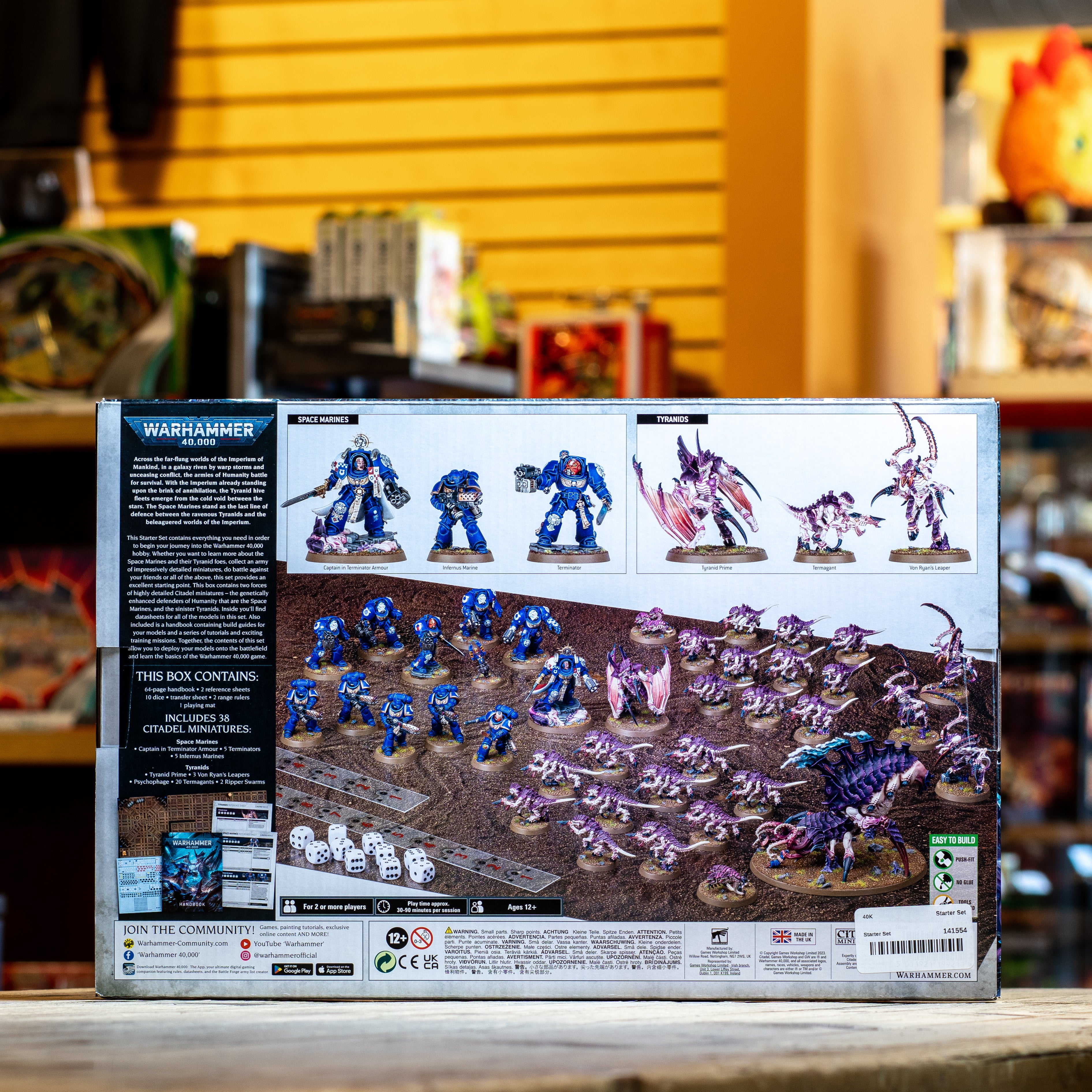 Warhammer 40,000 ミニチュアセット Warhammer 40K - Starter Set – Mox Boarding House