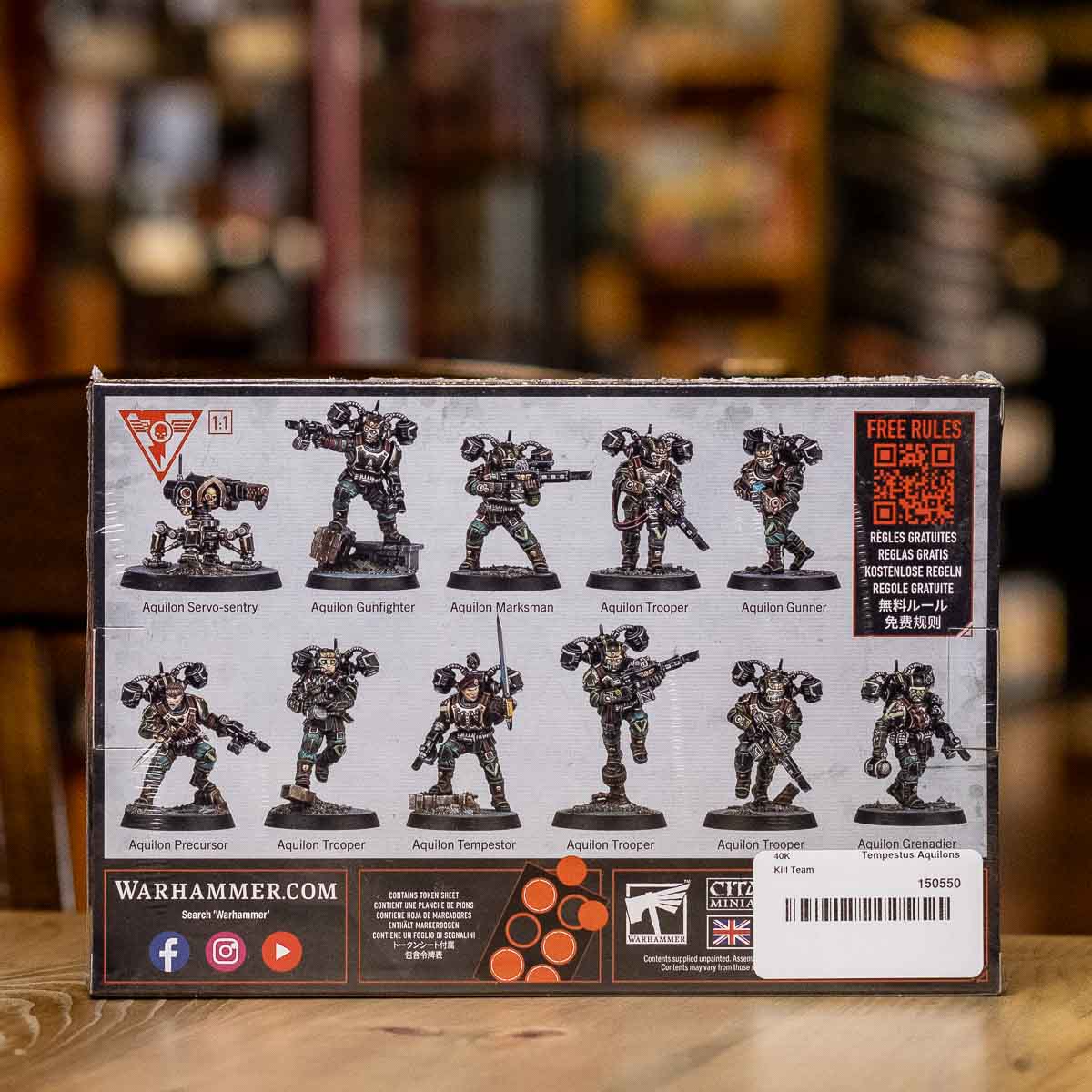 Kill Team - Tempestus Aquilons – Mox Boarding House