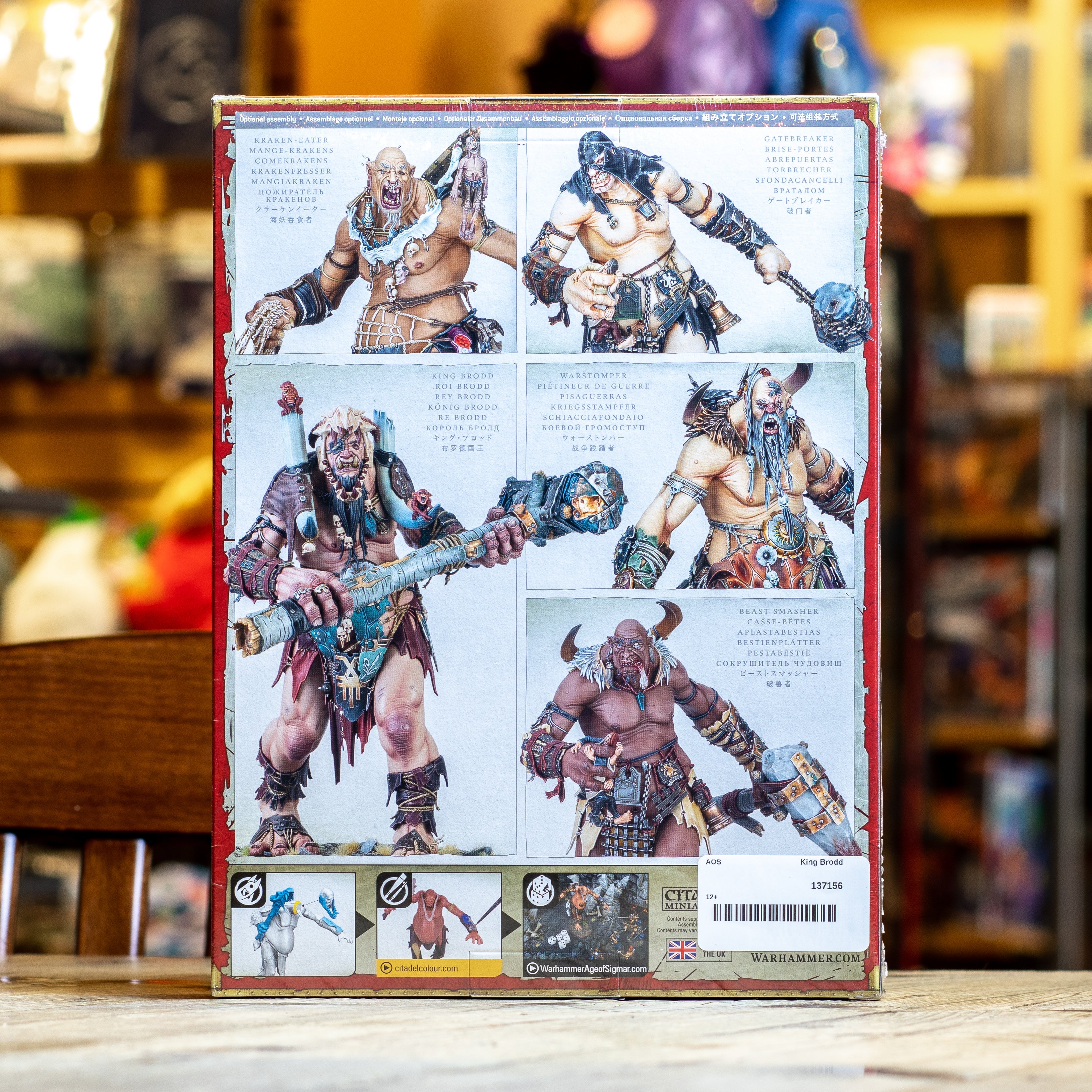 Warhammer AoS - King Brodd – Mox Boarding House