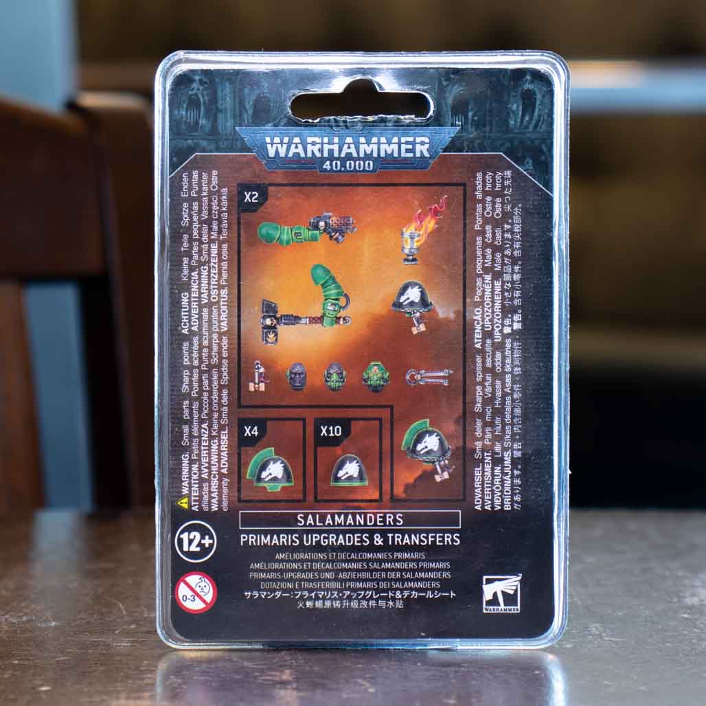 Warhammer 40K - Salamanders Primaris Upgrades & Transfers