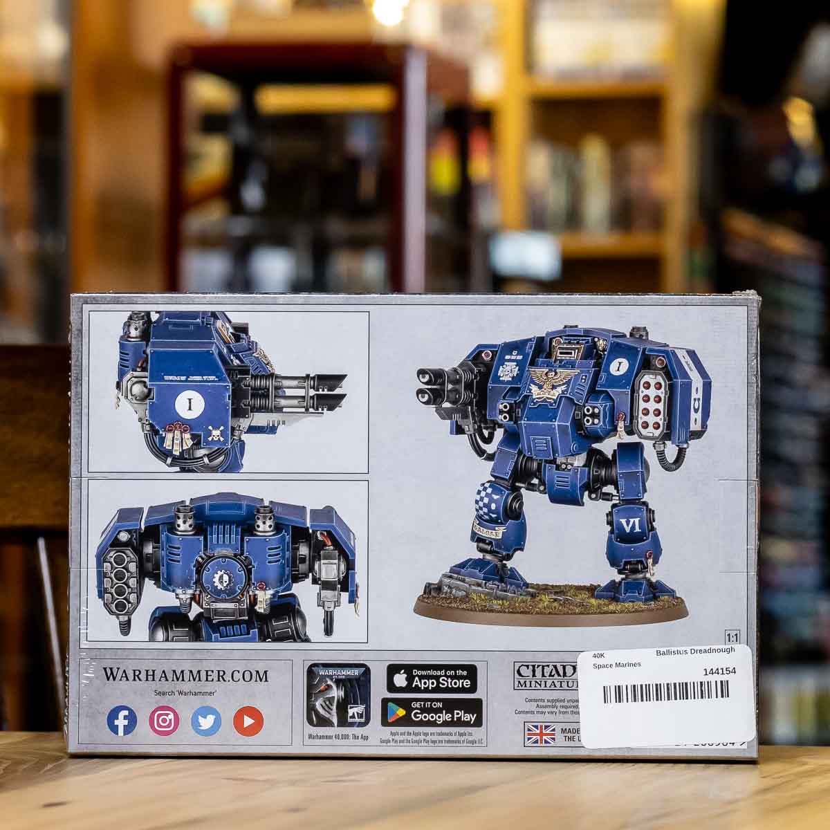 Warhammer 40K - Ballistus Dreadnought – Mox Boarding House