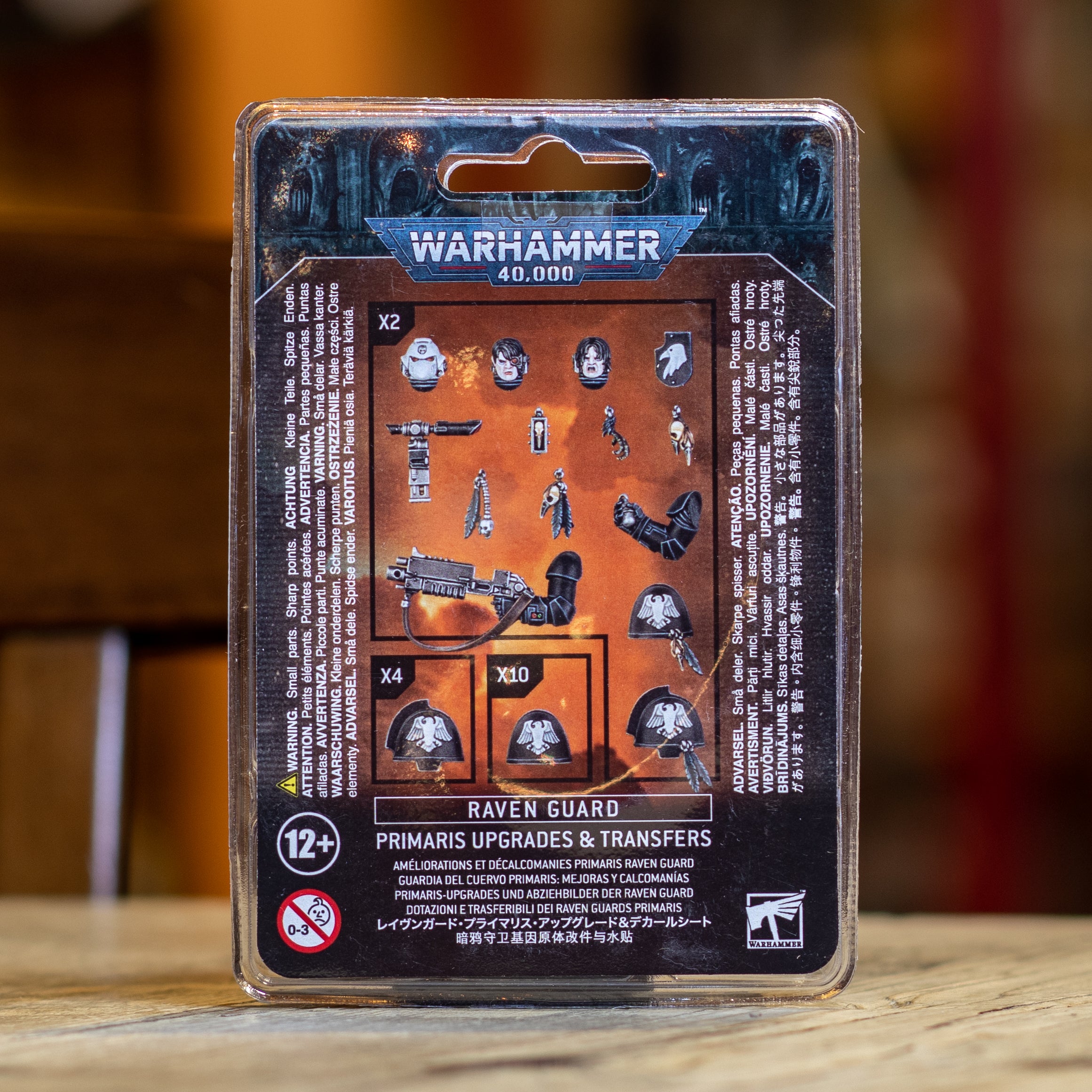 Warhammer 40K - Raven Guard Primaris Upgrades & Transfers