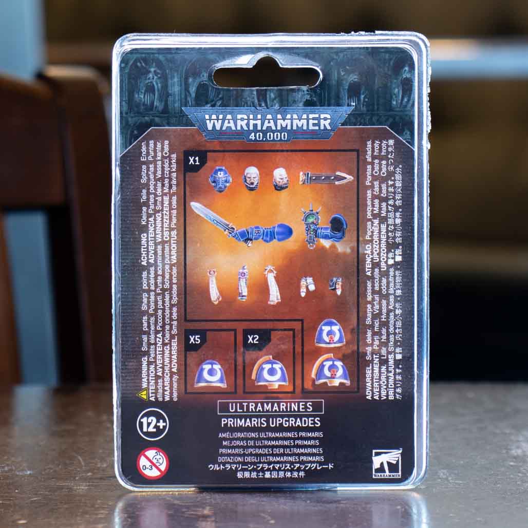 Warhammer 40K - Ultramarines Primaris Upgrades