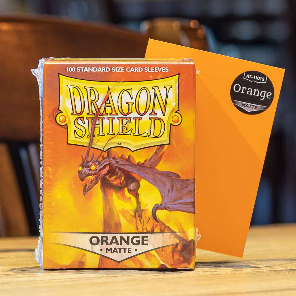 Dragon Shield 100ct Matte - Orange