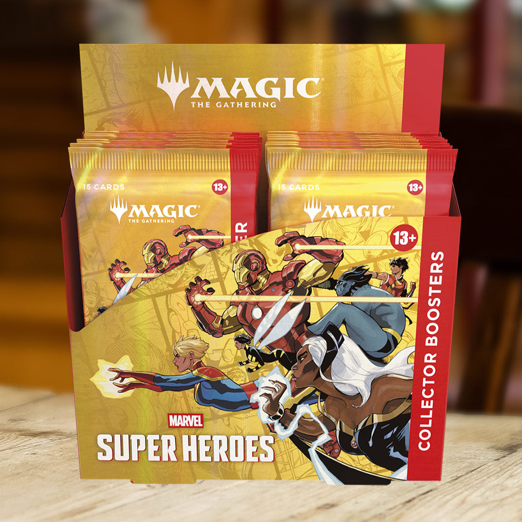 Marvel Super Heroes Collector Booster Box (Available 6/20)