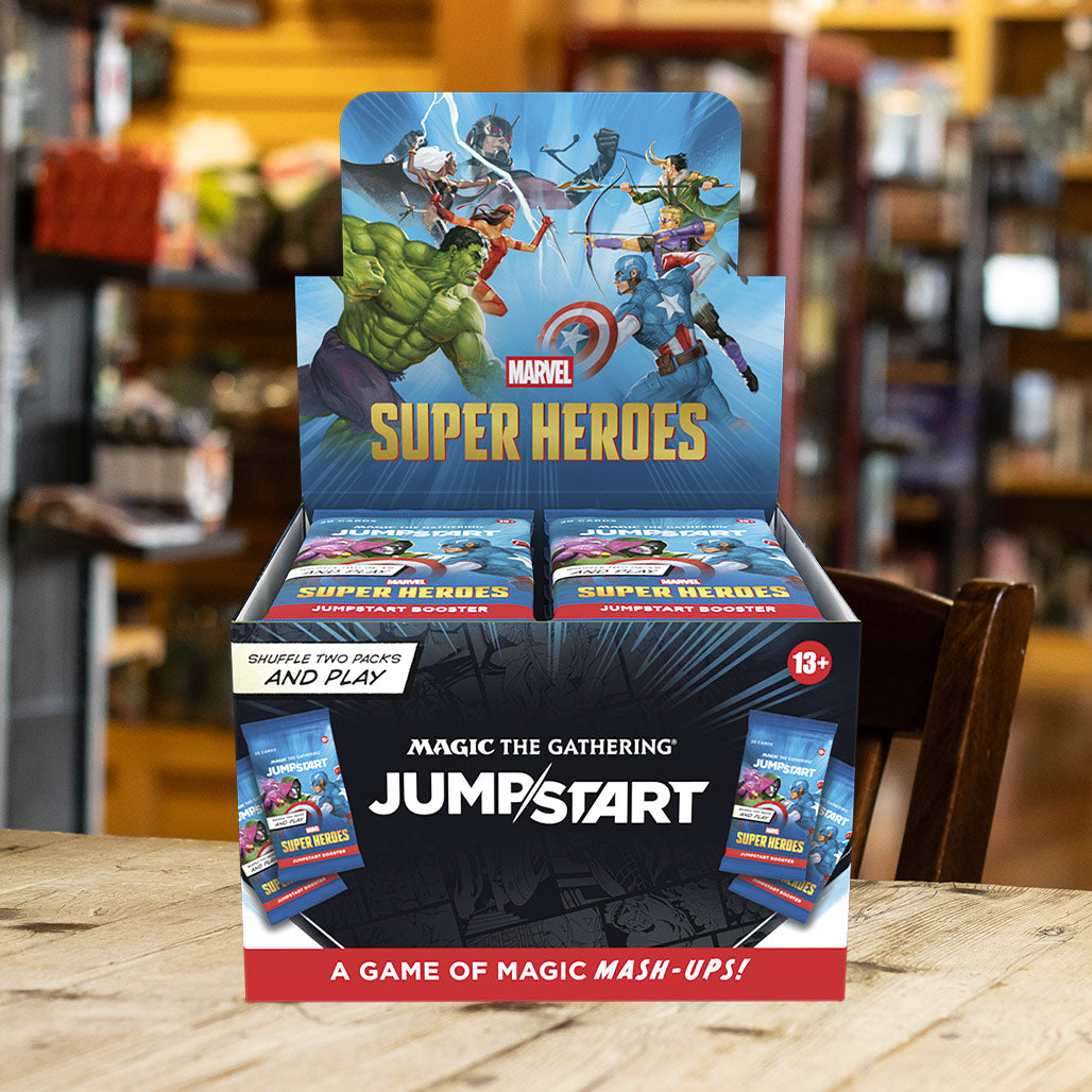 jumpstart - booster box Marvel Super Heroes Jumpstart Booster Box (Availability Delayed) – Mox Boarding House