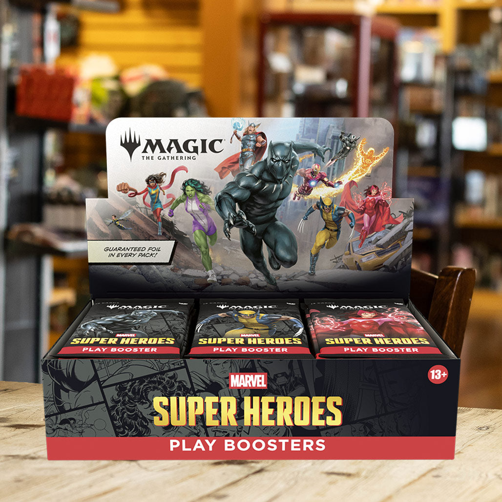 Marvel Super Heroes Play Booster Box (Available 6/20)
