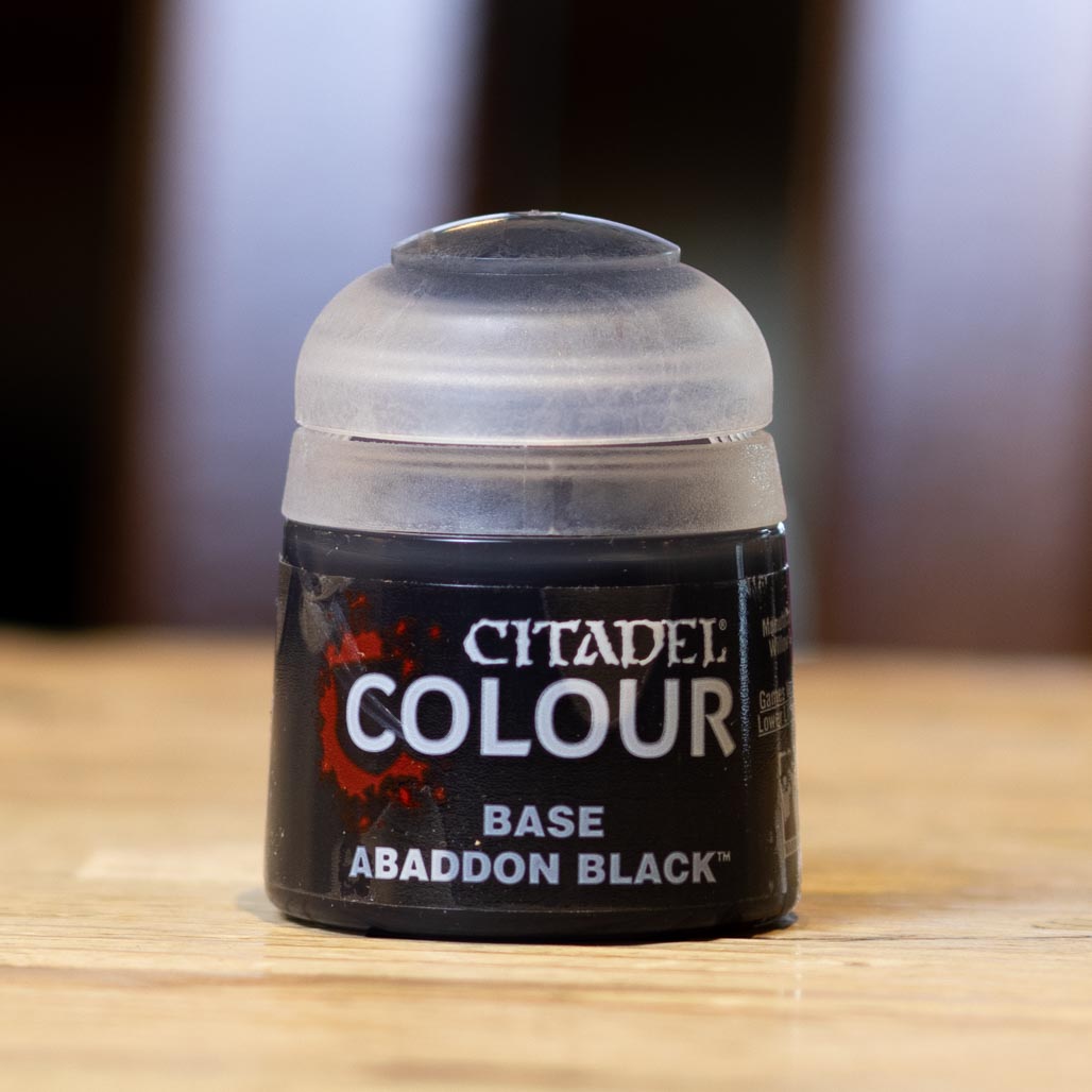 Citadel Base: Abaddon Black