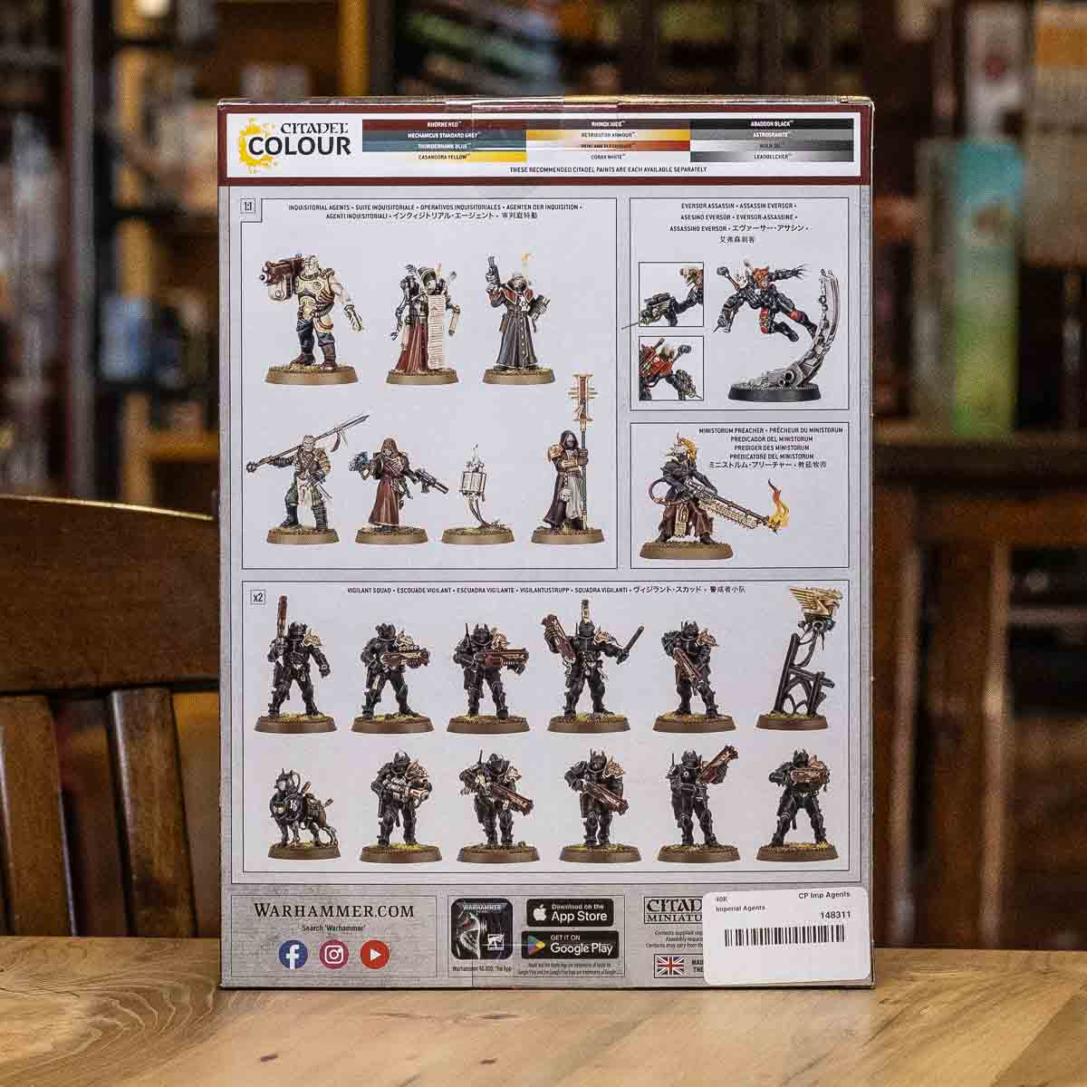 Warhammer 40K - Combat Patrol: Imperial Agents