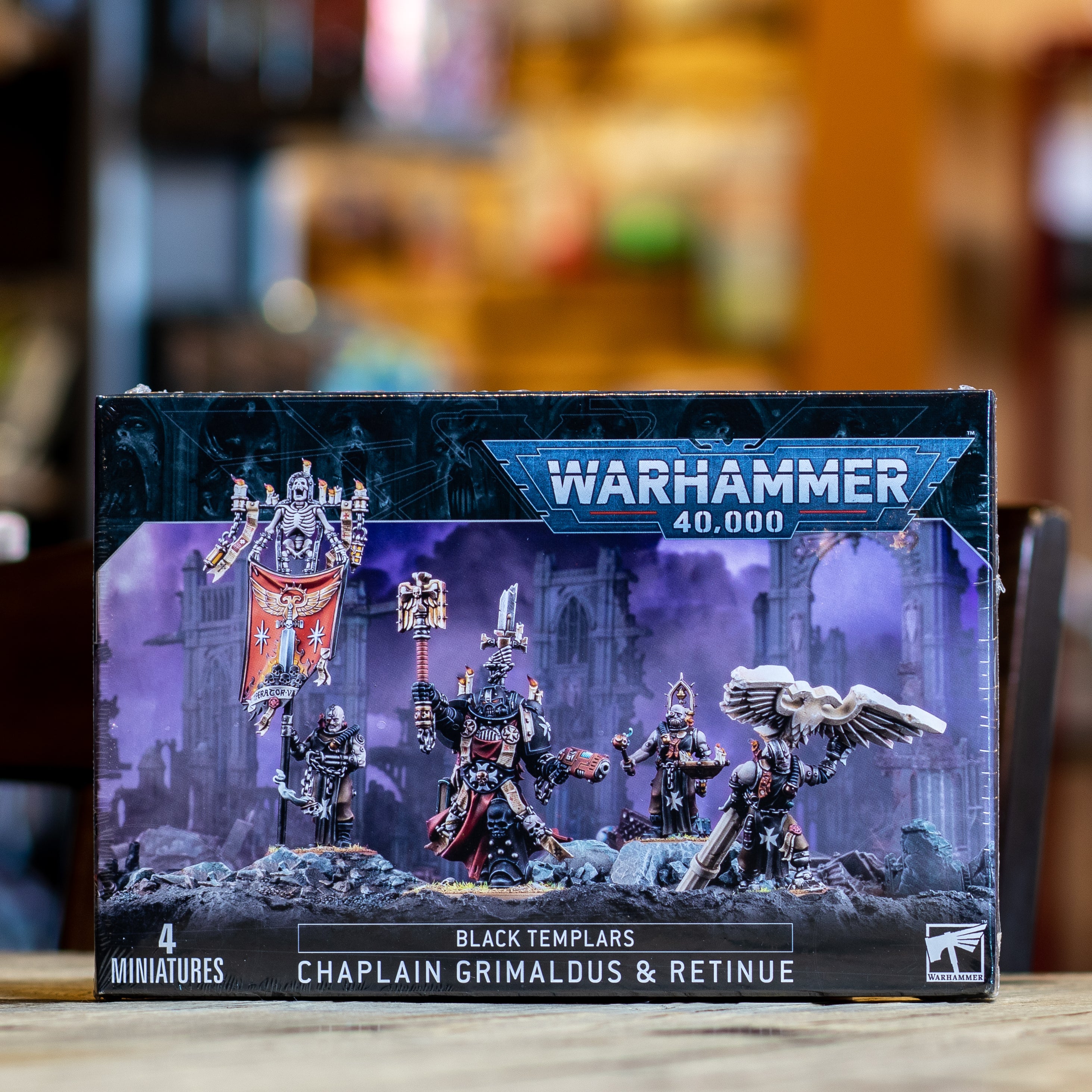 Warhammer 40K - Chaplain Grimaldus & Retinue