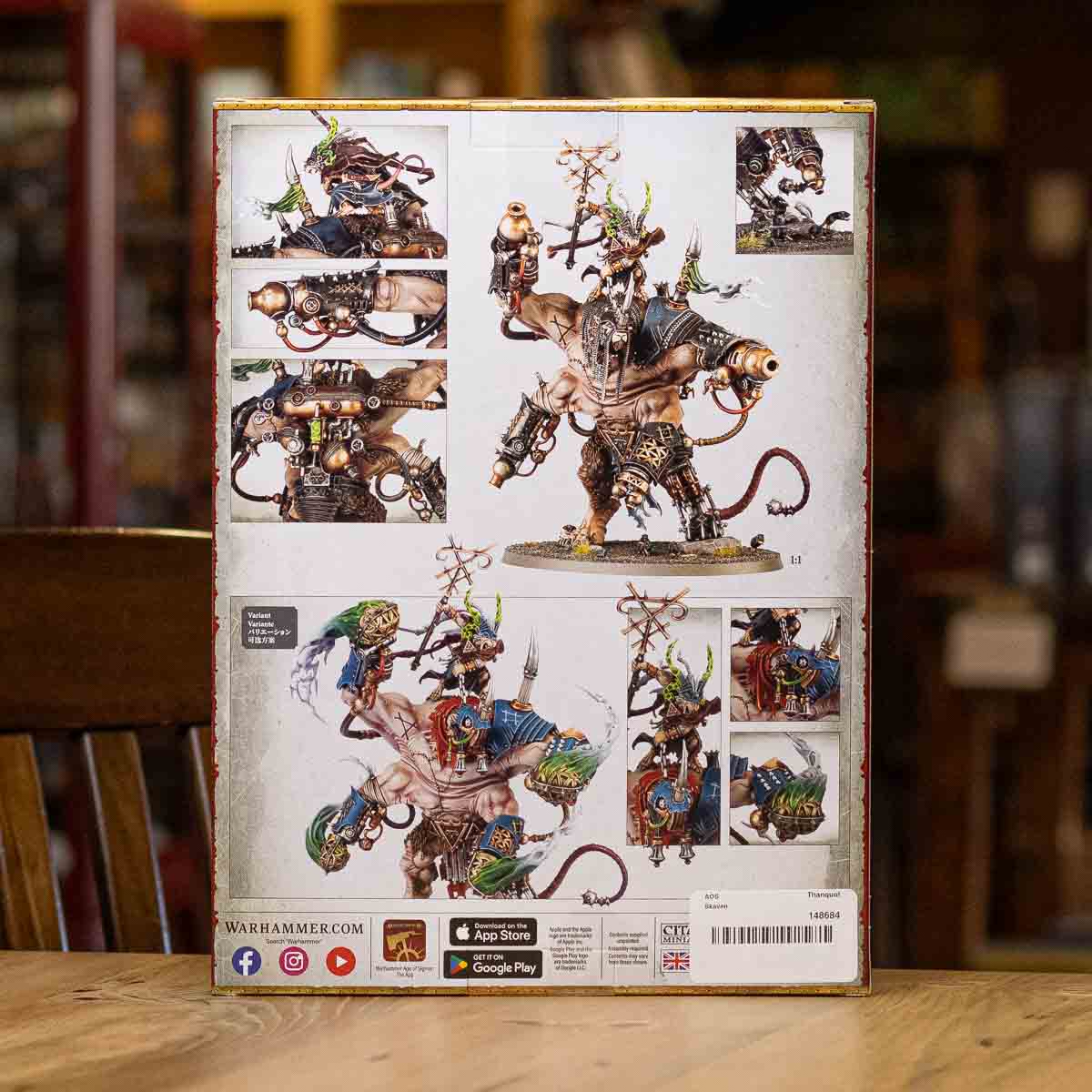 Warhammer AoS - Thanquol on Boneripper – Mox Boarding House
