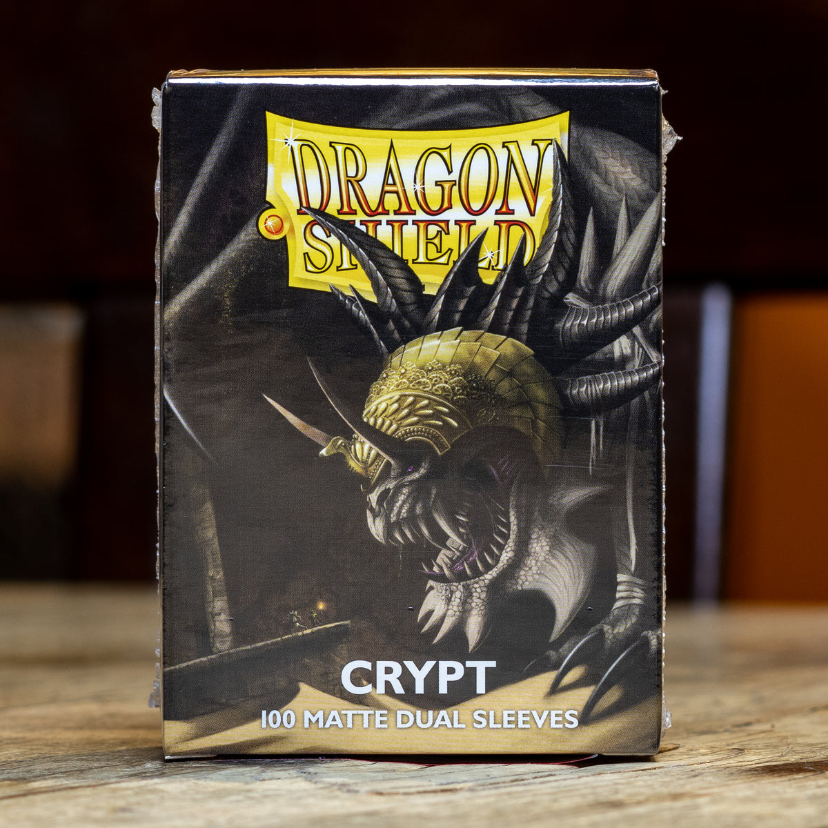 Protège-cartes Dragon Shield Matte Dual Crypt (100) - Finition Mate, Neuf