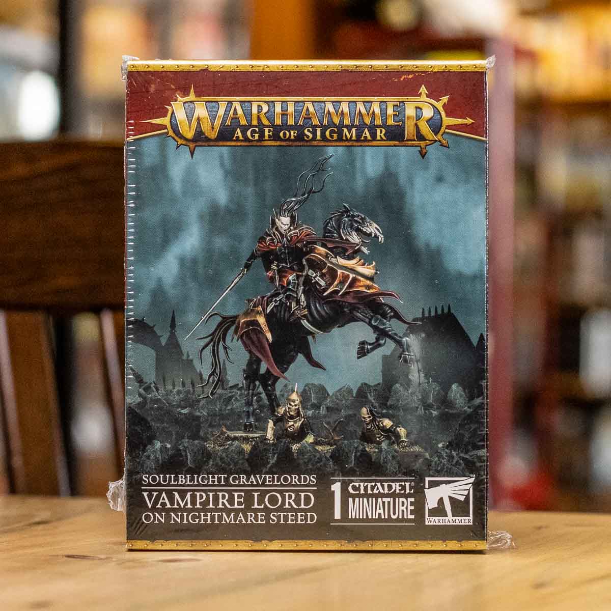 Warhammer AoS - Vampire Lord on Nightmare Steed