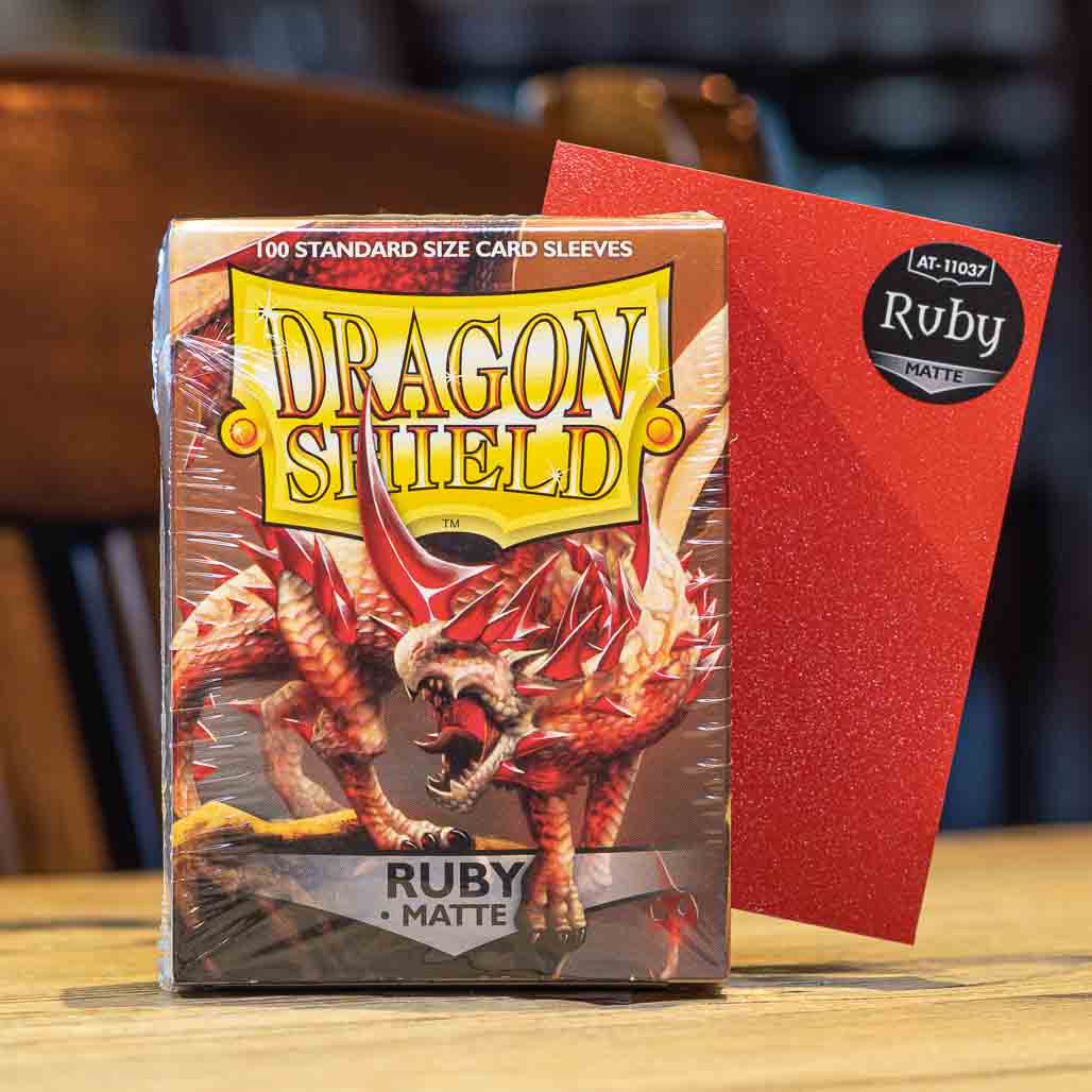 Dragon Shield 100ct Matte - Ruby