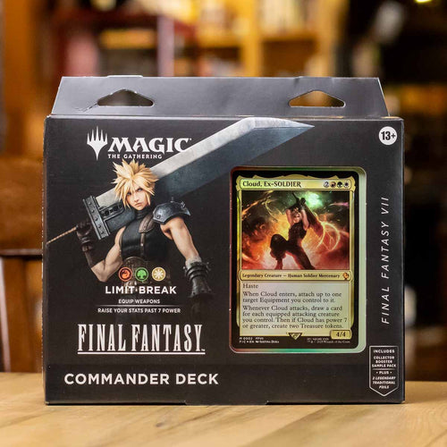 mtg commander card limit Magic: The Gathering Final Fantasy VII Deck Unleash the Power of Tarkir with the Dragonstorm Bundle Push the Limit (Card) |