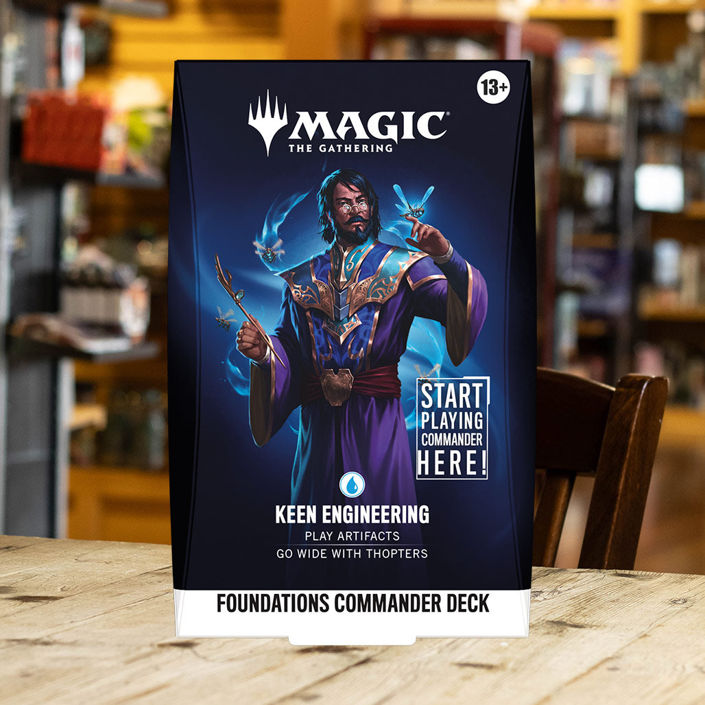 Foundations Commander Deck - Keen Engineering (Available on 9/25)