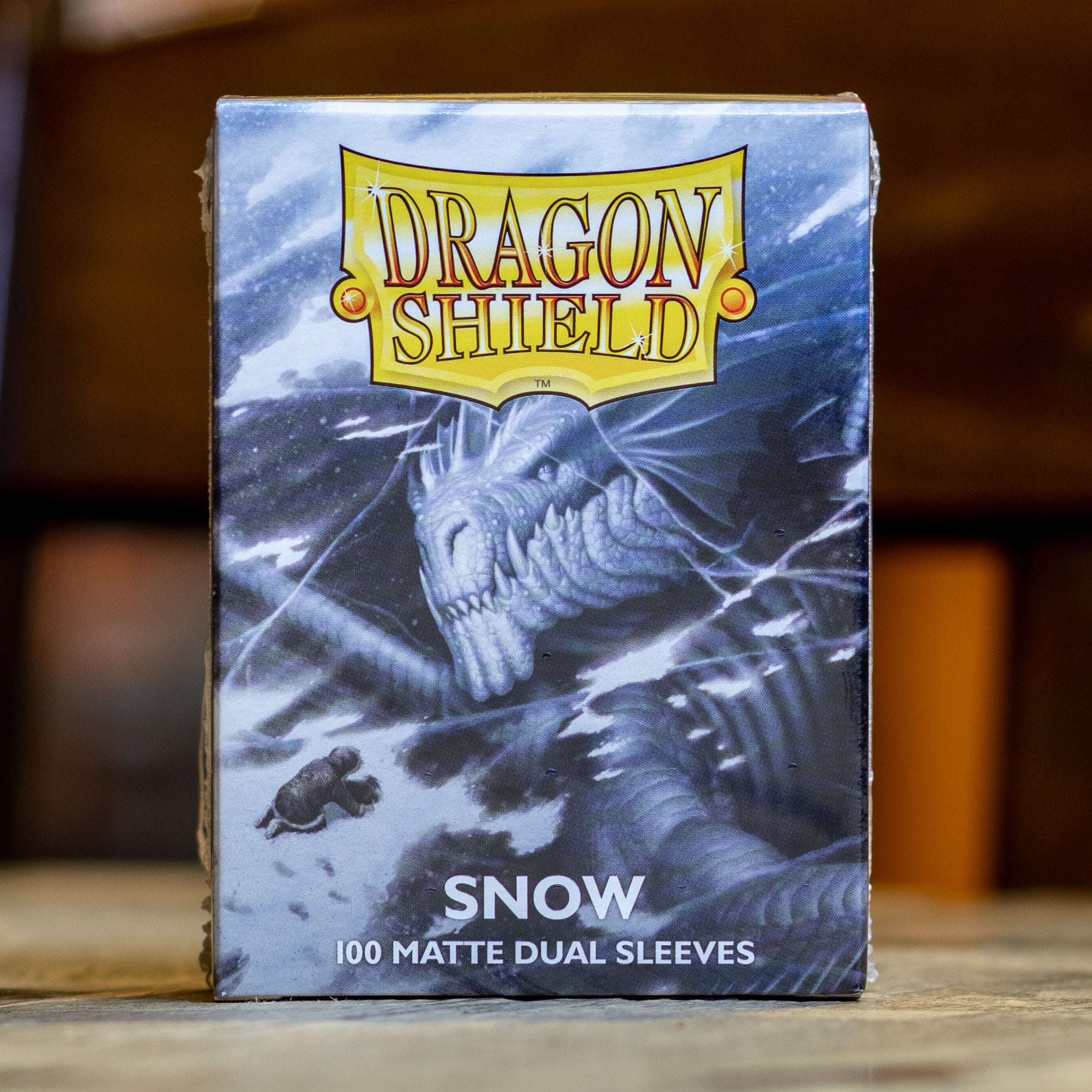 Dragon Shield 100ct Dual Matte - Snow