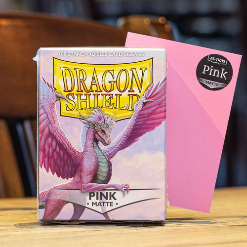 card sleeves pink Dragon Shield 100ct Matte and scratches Photoshop Project: Pokémon Style Promo Card Pikachu Display:2x Boxes