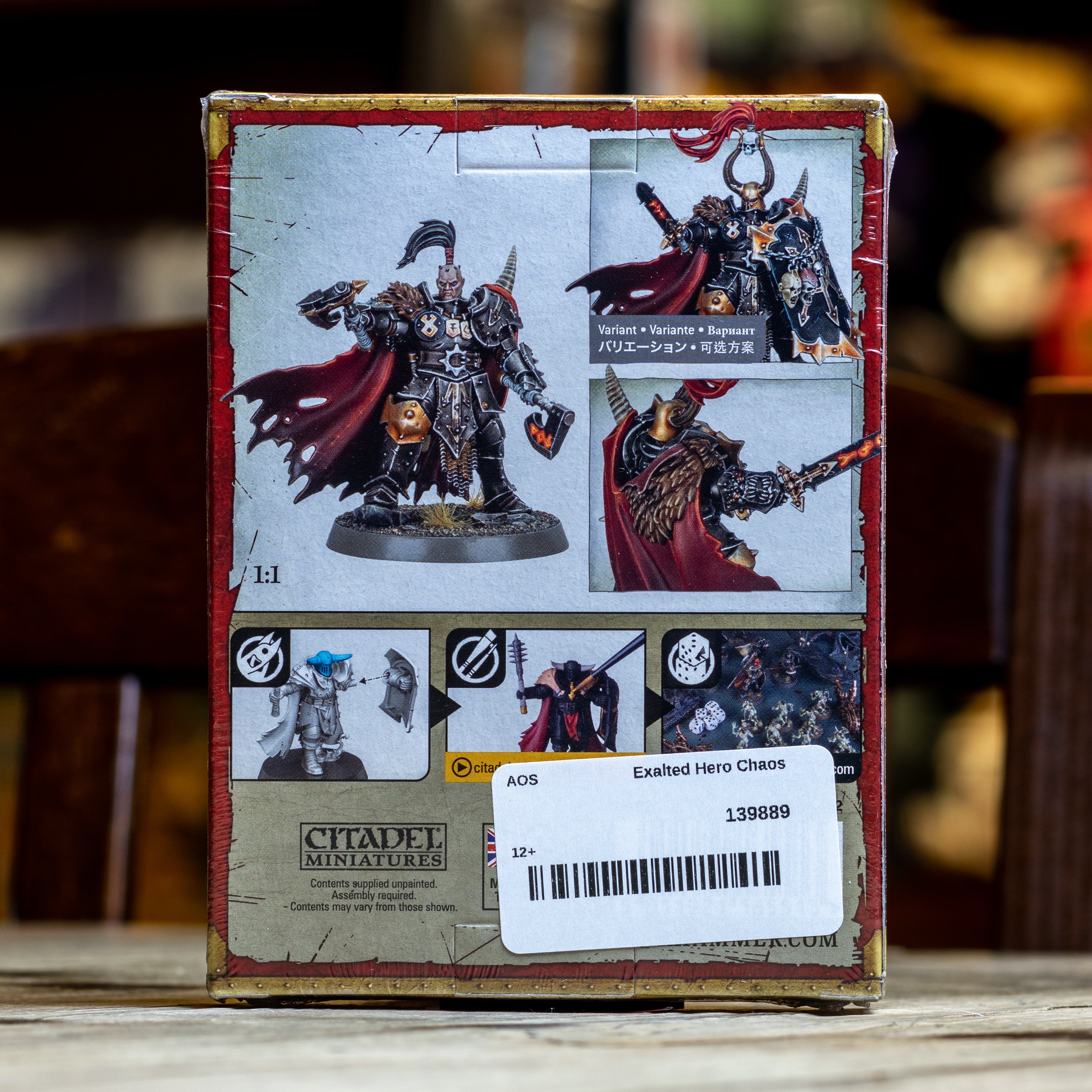 Warhammer AoS - Exalted Hero of Chaos