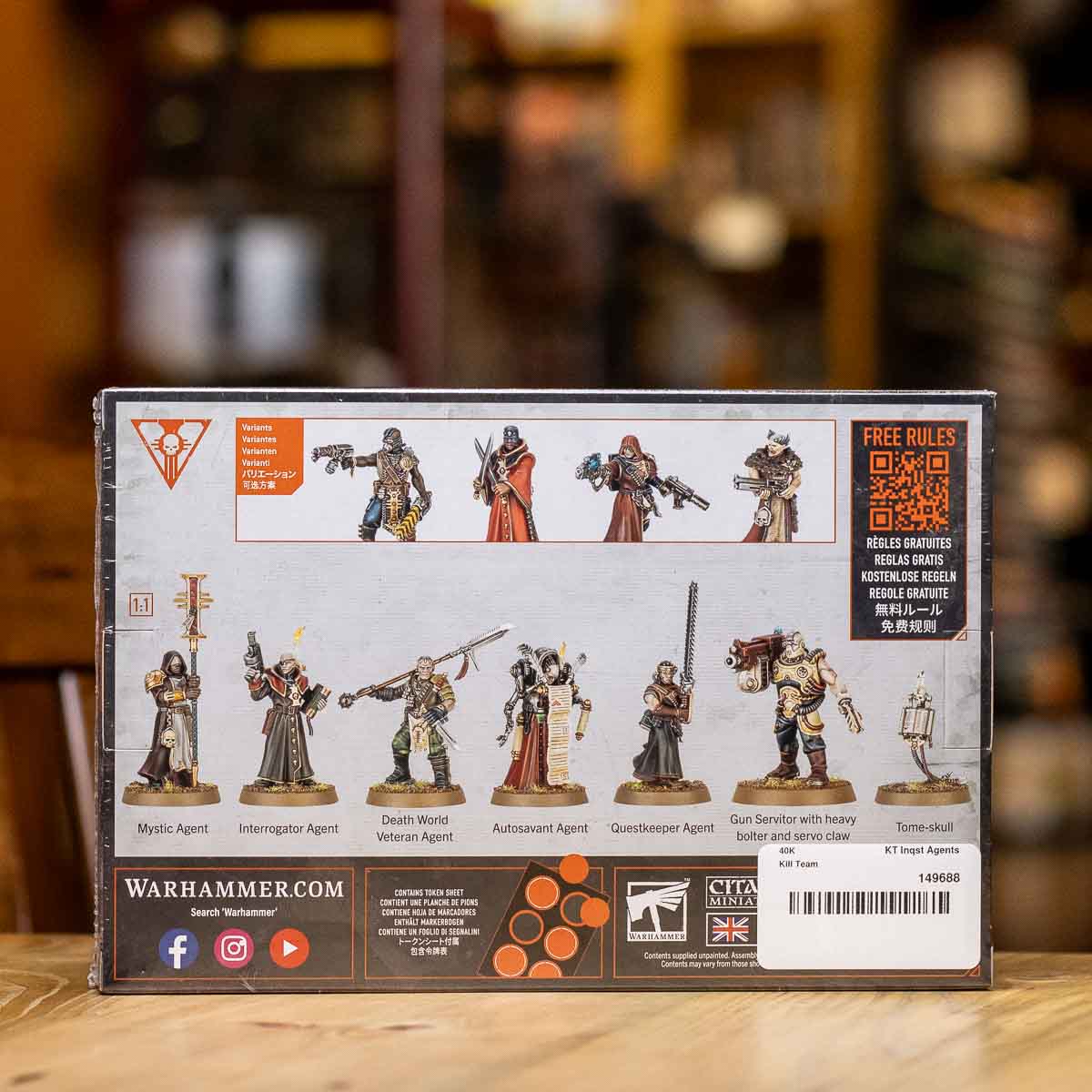 Kill Team - Inquisitorial Agents