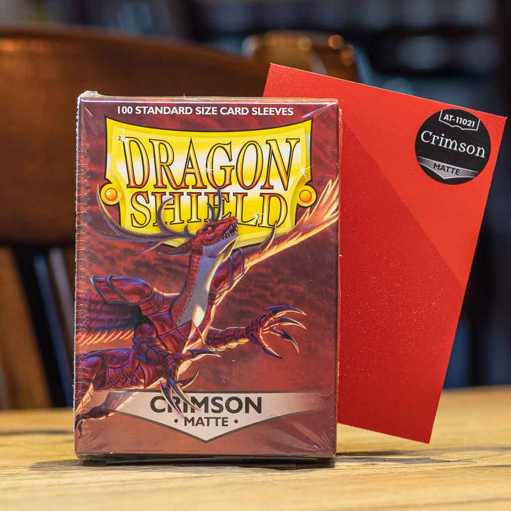 Dragon Shield 100ct Matte - Crimson