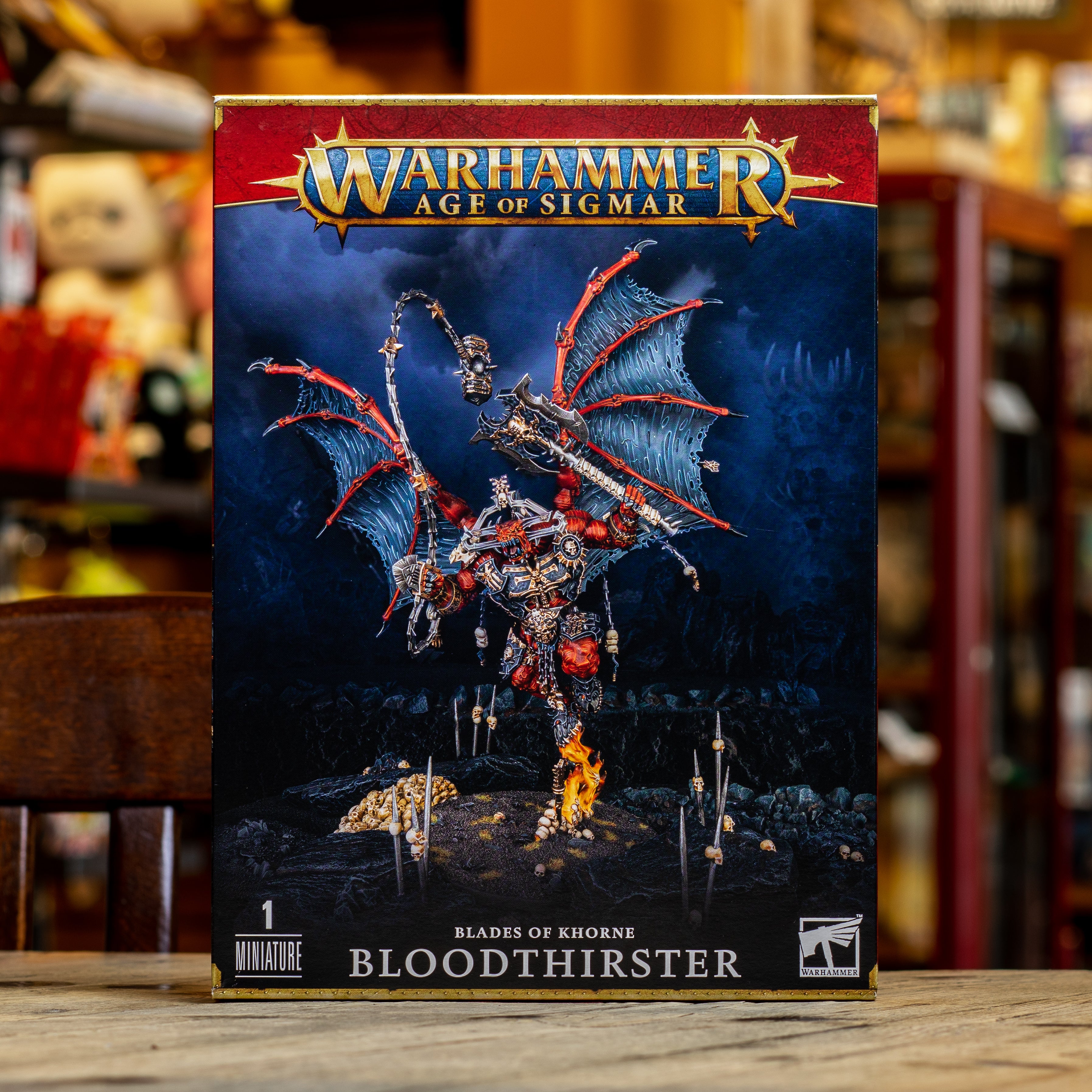 Warhammer 40K/AoS - Bloodthirster – Mox Boarding House