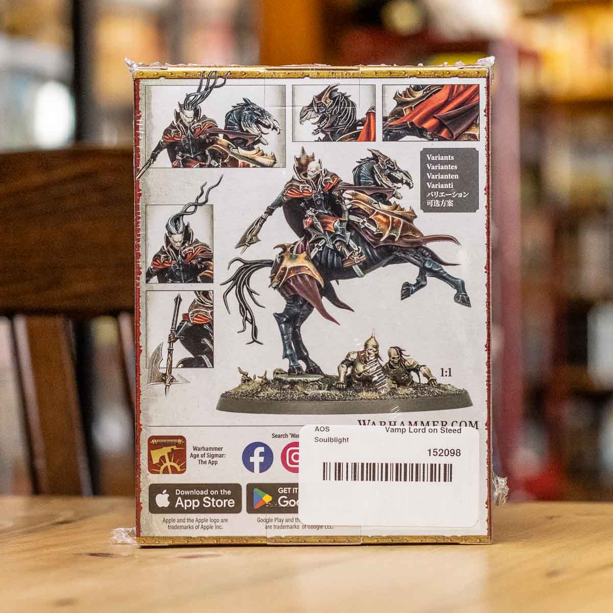 Warhammer AoS - Vampire Lord on Nightmare Steed