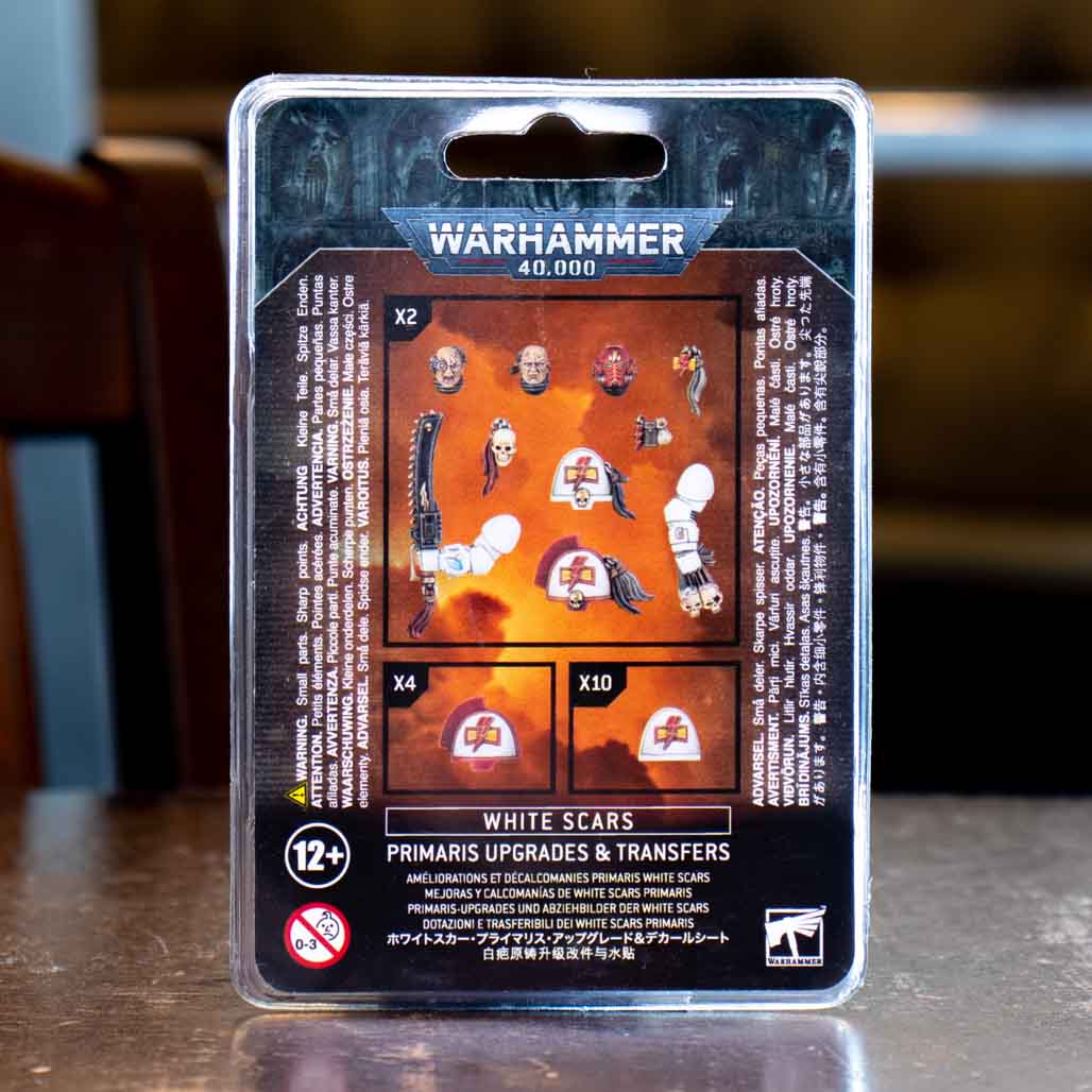 Warhammer 40K - White Scars Primaris Upgrades & Transfers