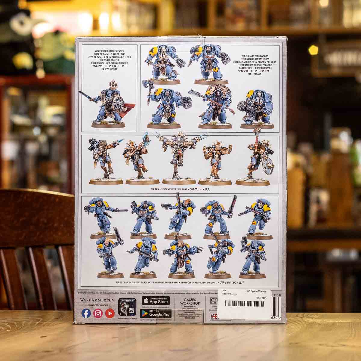 Aos Wolves Warhammer 40K - Combat Patrol: Space Wolves – Mox Boarding House