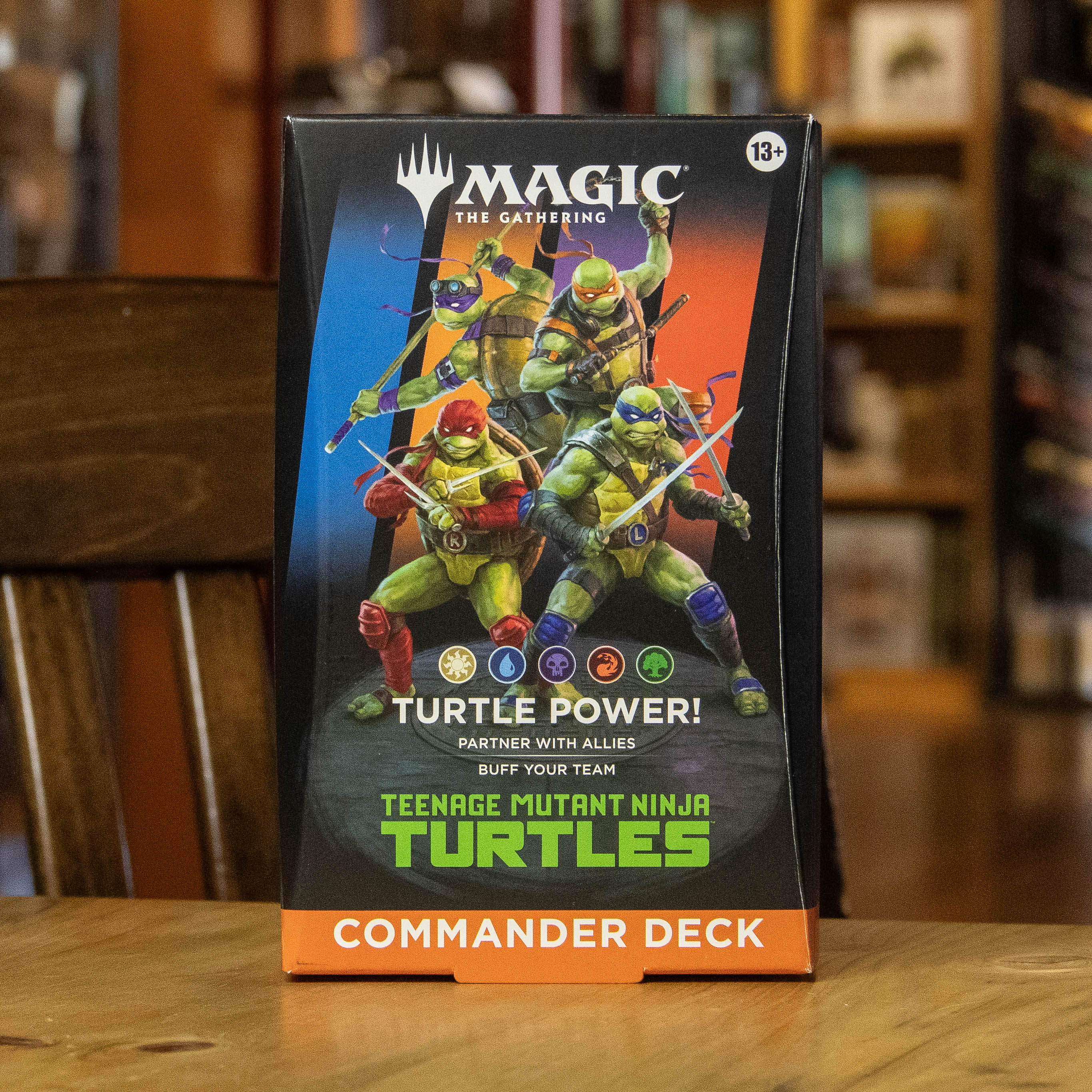 Teenage Mutant Ninja Turtles Commander Deck - Turtle Power