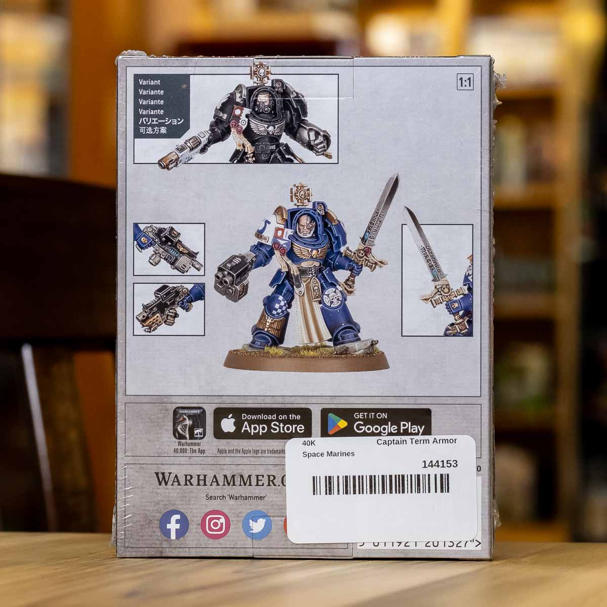 Warhammer 40K - Captain in Terminator Armour