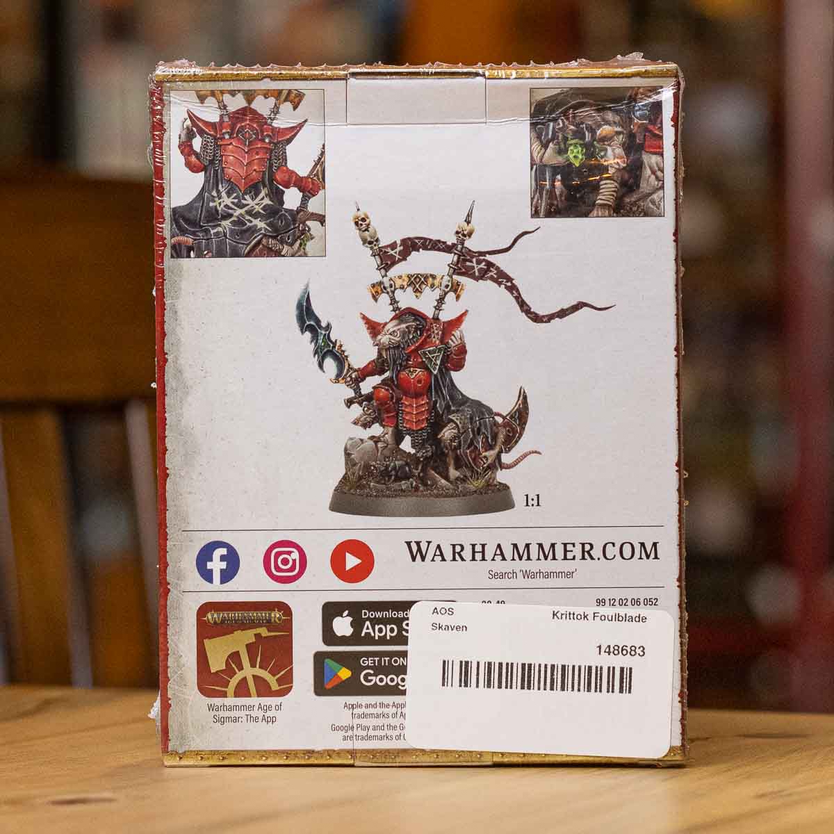 Warhammer AoS - Krittok Foulblade