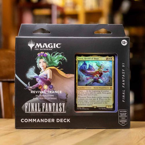 mtg final fantasy terra commander deck Final Fantasy Commander Decks Revealed, Feature Cloud, Tidus, and More