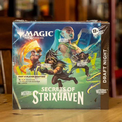 mtg strixhaven draft booster box 3 Packs Magic: The Gathering Pack Lot and Elves Strixhaven School of Mages Draft
