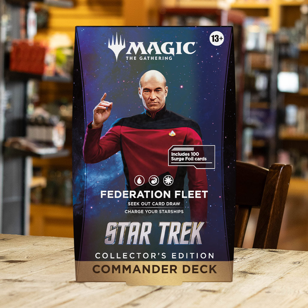 Star Trek Collector's Edition Commander Deck - Federation Fleet (Available on 11/6)