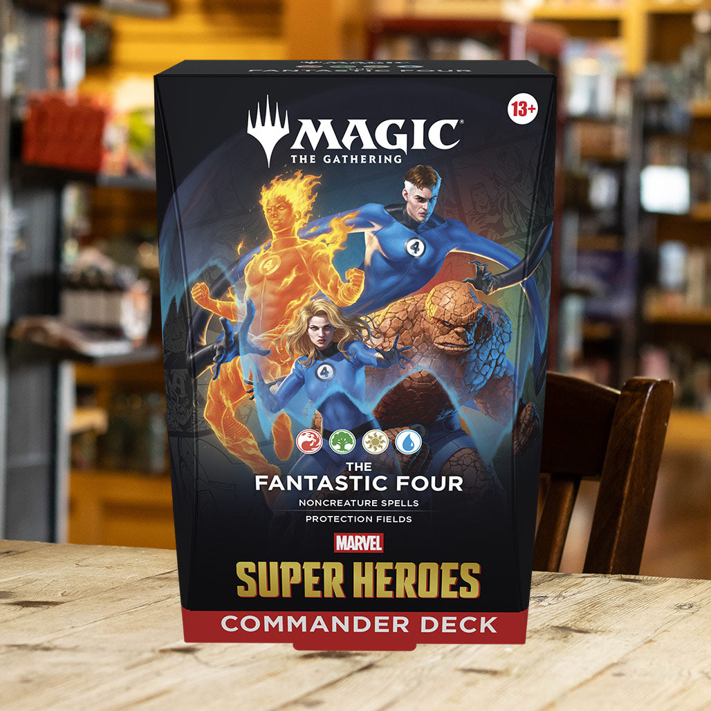 Marvel Super Heroes Commander Deck - The Fantastic Four (Availability Delayed)