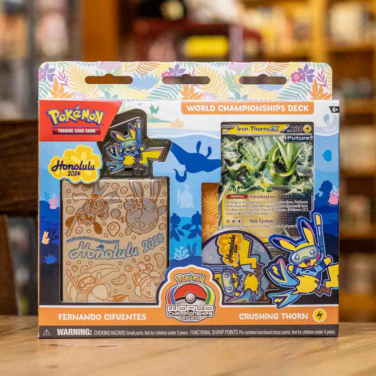 Pokemon TCG - 2024 World Championship Deck: Fernando Cifuentes (Crushing Thorn)