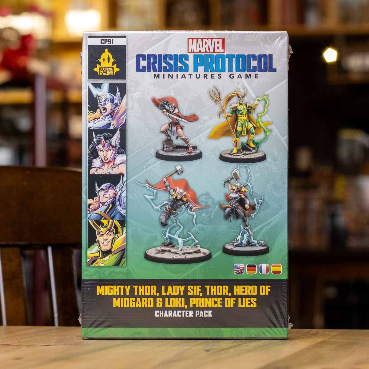 Marvel: Crisis Protocol - Mighty Thor, Lady Sif, Thor, Hero of Midgard & Loki, Prince of Lies