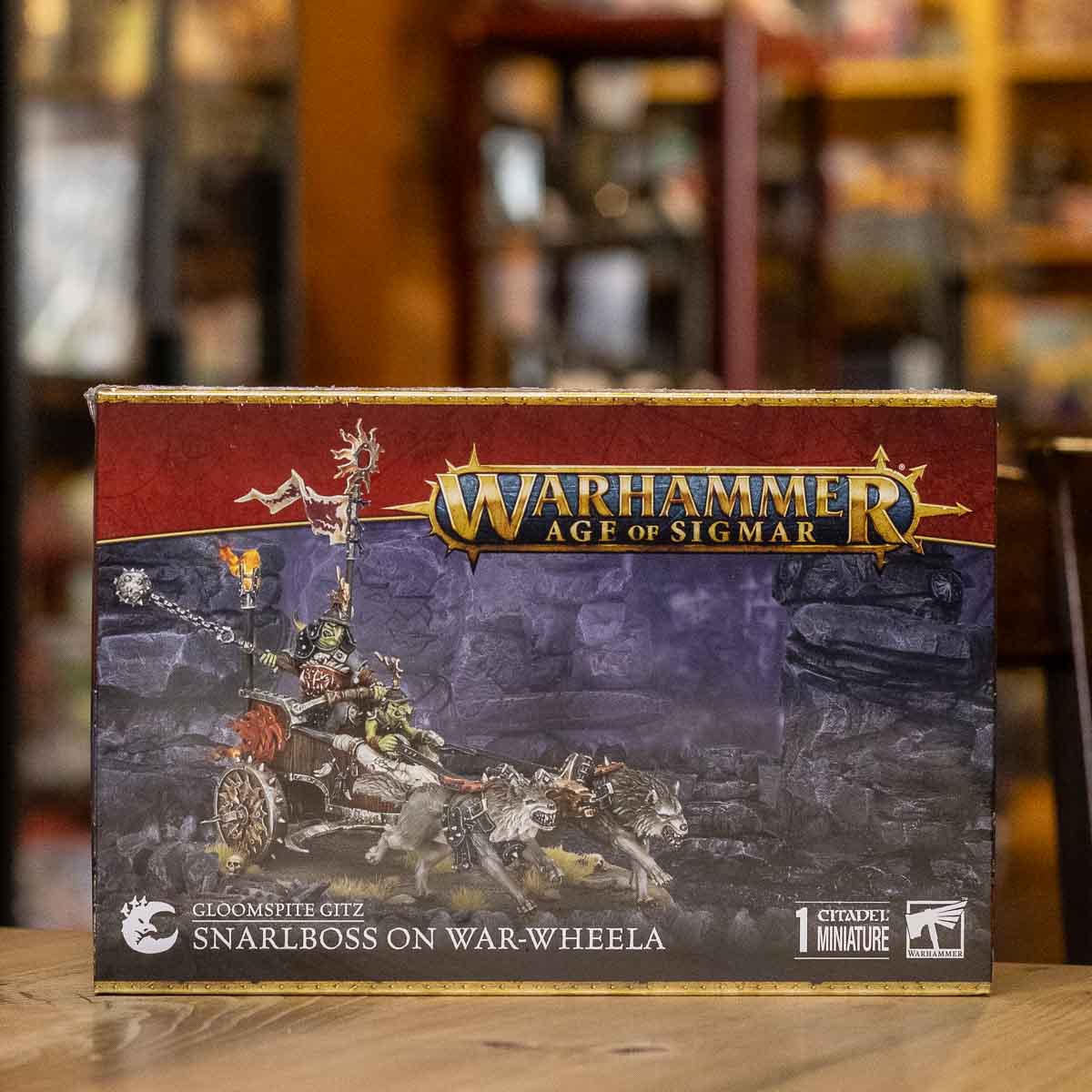 Warhammer AoS - Snarlboss on War-Wheela