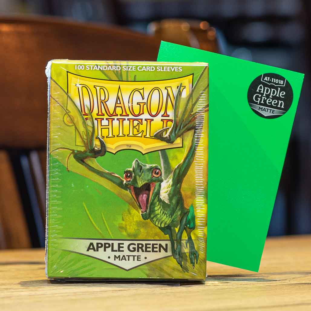 Dragon Shield 100ct Matte - Apple Green